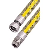Ocak Fırın Doğalgaz Bağlantı Fleksi Extra Korumalı Hortum (150 Cm)