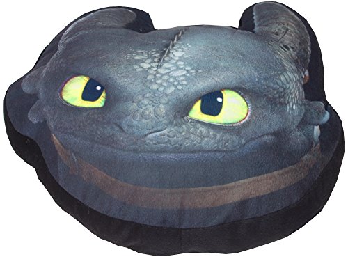 Dragons Kissen Ohnezahn Toothless Kopf 40cm - 3