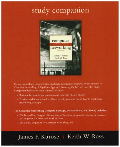 Télécharger Study Companion for Computer Networking Livre eBook France