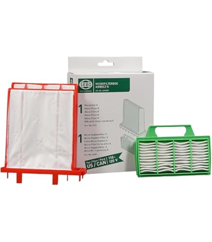 Vhbw 50x Sacchetto Compatibile Con Sebo Airbelt K3 Premium K3 Vulcano Aspirapolvere In Microfibra 335cm X 17cm Bianco 46120266