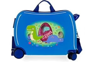 Movom Happy Time Valise Enfant Multicolore 50x38x20 cms Rigide ABS Serrure à combinaison 34L 2,1Kgs 4 roues Bagage à main