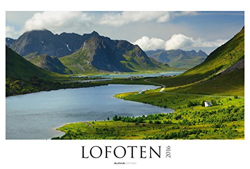 Lofoten 2016 - Nordmeer / Norwegen - Bildkalender XXL (68 x 46) - Landschaftskalender - Naturkalender