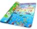 Produktbild Kinder Spielteppich Spielmatte Baby Spielteppich Puzzlematte Baby-kriechende Auflage Schaumstoffteppich für den Innen- und Außenbereich, Spiel-Matten-Ozean-Muster(200 x 180 CM)