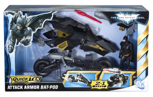 Imagen 8 de Batman W7219 - Batmoto Transformable (Mattel)