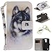 Produktbild Silikonsoftshell PU Hülle für LG K8 (5 Zoll) Tasche Schutz Hülle Case Cover Etui Strass Schutz schutzhülle Bumper Schale Silicone case+Exquisite key chain X1) #KE (10)