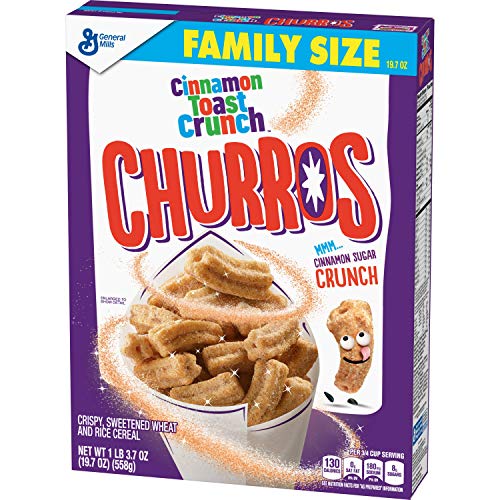 Cinnamon Toast Crunch Churros Breakfast Cereal - 19.2oz 558 g