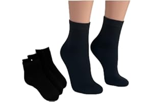 Lucchetti Socks Milano Calze Termiche Corte Donna - Calzini Invernali Caldi e Morbidi in Pile, Traspiranti e Isolanti - Ideali per Freddo Intenso, Uso Quotidiano e Attività Outdoor Taglia Unica 35-40