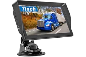 NEWFUNGPS Camion Professionale, 7 Pollici NavigatoreAuto, 2025 Aggiornamenti Mappe Europee per Tutta la Vita