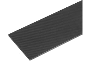 Kvartsman 1 st. Kolfiberplatta 250 × 100 × 3 mm matt yta ultruderad platt kolfiberbräda twill tygplatta för drake RC-flygplan