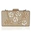 Kleio Designer Floral Emblished Party / Wedding Box Clutch with Sling For Women/ Girls RS.1699.00