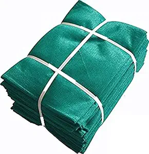 DILIGENT Gardening Shade net with 50% Shade 3 X 5 Meters Role Green and Black. Thick and Long Life.
