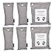 Price comparison product image LA BELLEFÉE Air Purifying Bags Bamboo Charcoal Bag Air Freshener for Home Shoes Refrigerator Toilet Car 6 packs (2x200g,4x75g)