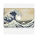 Produktbild Wandtattoo MacBook Pro 13 von zu Hause Skinkin – Design Original: The Great Wave von Katsushika Hokusai