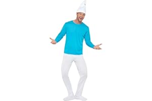 Funidelia | Déguisement The Smurfs, Dessins Animés, Petit Nain - Déguisement et accessoires pour Halloween, carnaval et fêtes