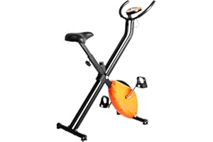 homelikesport Folding Exercise Bike Fitness Bike Trainer Indoor Fitness Equipment(220 LBS Weight Capacity)