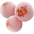 AARANYAM Bath Bomb-Pink Salt,Epsom Salt,Dead Sea Salt -Fizzy Aromatic Bath Bomb With Lavender Buds(75G Each)-Pack Of 3