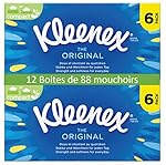 Kleenex Original Mouchoirs 6 Boîtes de 88 - Lot de 2