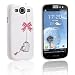 Produktbild tinxi® Hart Schale Hard Schutzhülle für Samsung Galaxy S3 mit Vogel und großem Käfig / pink Schmetterling Schleife Muster Cover Case Tasche (Nummer1)