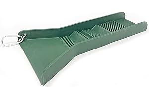 SLUICE FOX Pocket Sluice Box for Gold Prospecting; Flexible Rubberized 12 inch Miniature Gold Sluice Box with Stream Flare; Prospecting Tools and Gold Panning Supplies