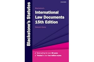 Blackstone's International Law Documents (Blackstone's Statute Series)
