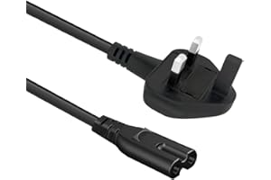 TROSPOW Power Cable Replacement for Sony Playstation PS5 5 PS4 4 PS3 Figure 8 Power Lead Cord