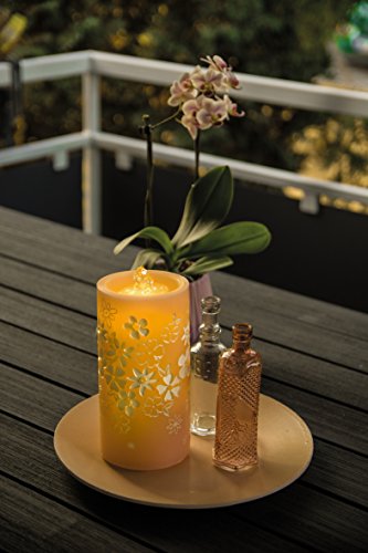 My Home LED Kerze mit Springbrunnen