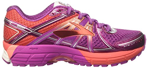 Brooks Women’s Adrenaline Gts 17 Running Shoes, Pink (Vividviola/Bittersweet/Fusioncoral), 6.5 UK