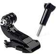 SIDRUM J Hook Buckle Mount for Gopro, Helmet Mount Base Compatible with All GoPro Max/GoPro Hero 10 9 8 7 6 5 4 3+ 3 HD and O
