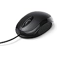HAMA 182600 ''MC-100'' Optical 3-Button Mouse, Cabled, Black - (Pack of1), USB