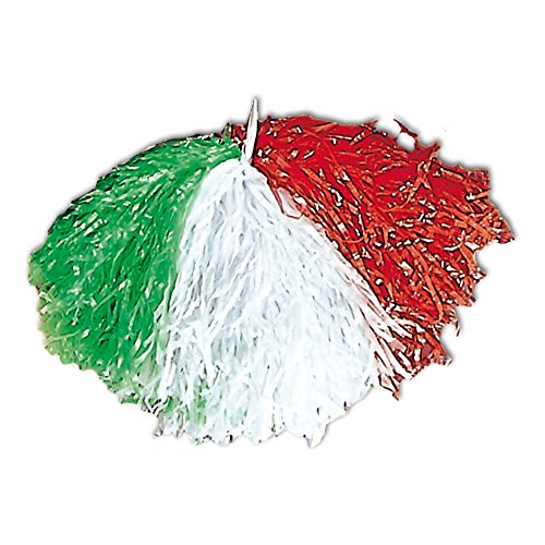 Preisvergleich Produktbild Widmann 1095I - Pom Pom, grün / weiß / rot