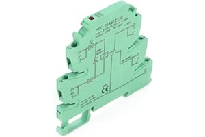 MARHYNCHUS MRC-25A61Z230 Relé de interfaz ultrafina PLC, 1NO 1 NC Entrada 230VAC/220VDC Salida 250VAC 6A Relé de interfaz de contacto electromagnético