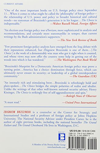 Livres Couvertures de The Choice: Global Domination or Global Leadership