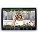 Produktbild Kopfstütze DVD-Player, DDAUTO Ultra Thin Digital Screen Multimedia Player Raspberry Pi Monitor LCD Bildschirm Mit Doppelten Haltern Unterstützungen CPRM HDMI 10.1 Zoll Klavier Schwarz (DD1018D)