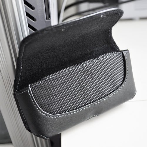 SODIAL TM  Cartera Funda de Cuero con Clip de Cinturon para Apple iPhone 5