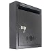 Klaxon High Grade Metal Mail Box / Letter Box (Black) RS.785.00