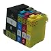 Produktbild No-Name Ersatz-Tintenpatronen für Epson 27 X L 27 XL (T2711 T2712 T2713 T2714) Tintenpatronen hohe Kapazität Tinte kompatibel mit Epson WF 3640 7610 3620 7620 7110 Tintenstrahldrucker
