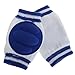 Infant Baby Knee Pad Crawling Safety Protector (Blue)