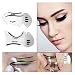 MLMSY 6 PCS Makeup Beauty Cat Eyeliner Smokey Eye Stencil Models Template Shaper Tool Perfect Cat Eyeliner And Smoky Eyes Eyebrows Template Card Makeup Tool