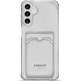Ehr. Samsung Galaxy A17 Uyumlu Kamera Korumalı Kartlıklı K&ouml;şeleri Airbag Tasarımlı Darbe &Ouml;nleyici Şeffaf Silikon Kılıf