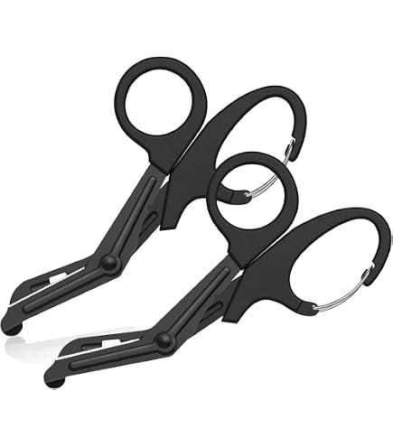 7" EMT/Paramedic Bandage Scissors - Blunt Blunt Curved Blade For First Aid & Medical Use