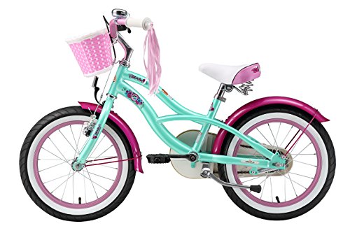 BIKESTAR® Premium Design Kinderfahrrad für coole Kids ab 4 Jahren ★ 16er Deluxe Cruiser Edition ★ Pepper Mint - 3