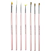 Nascita Nail Art Nail Decoration Brush Set 7-piece - 02