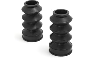 DOCK66 MOTORCYCLE PARTS Gabel-Faltenbälge für Harley Sportster kurz, 39 mm