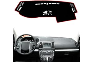 joysperous - Couverture de Tableau de Bord de Voiture Couvertures de Tableau de Bord intérieures Anti-Rayures - pour Land Rover LR2 Freelander 2 2007 2008 2009 2010 2011 2012 2013-2016
