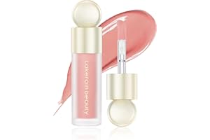 ‎PRREAL Prreal Liquid Blush, Velvet Cream Face Makeup, Matte Soft for Cheek, Long-lasting and Waterproof, Dewy Finish Cheek Tint Blush to Create Natural-looking Flush, Nude Pink