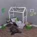 Produktbild KAGU 5906395798452 Kinder Innovatives und Abenteuerbett Hausbett für jedes Kinderzimmer, weiß