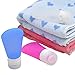 Voberry®1 Pcs Silicone Travel Packing Bottle Lotion Shampoo Bath Container Press Bottle S/M/L (L, Blue)