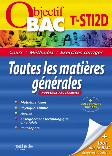 Download OBJECTIF TERMINALE STI2D Download OBJECTIF TERMINALE STI2D