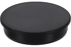 sourcing map Silicone Hole Plug, Waterproof Round Rubber Stoppers Bottle Seal Plugs Tube Pipe End Caps for 72mm/2.83" Hole for Bathtub Bottle, Black