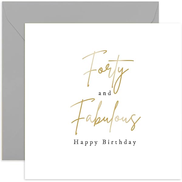 Afie 69-2132 Carte Anniversaire 40 ans Femme Rose Fuchsia Brillant Vélo Fleurs Oiseaux
